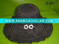 ladies' hat-bucket hat-Spring summer hat-middle brim hat-