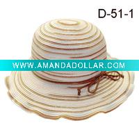 ladies' hat-bucket hat-Spring summer hat-middle brim hat-