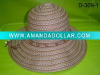 ladies' hat-bucket hat-Spring summer hat-middle brim hat-