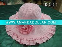 ladies' hat-bucket hat-Spring summer hat-middle brim hat-