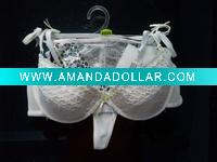 Wholesale sexy bra & briefs sets with hanger