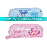 Wholesale fashion pvc pen bag with zipper