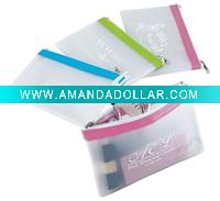 PVC Pencil Bag with various zipper