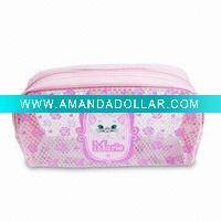 Wholesale cartoon pencil pouch case,pp zipper bag