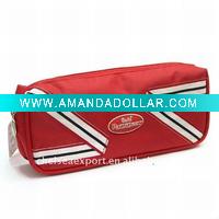 Wholesale promotion microfiber pencil bag pen holder