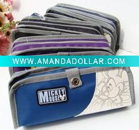 Wholesale latest economical nylon pencile bag