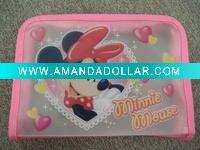 Wholesale pp Stationery Pouch With zipper bag