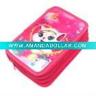 Wholesale pencil bag pencil case pen bag stationary bag stationary set