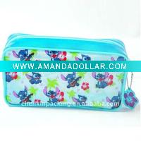 Promotional plastic pencil case