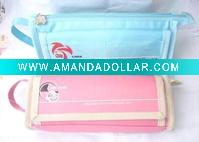 Fabric pencil pouch