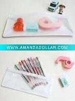 Wholesale New fashion promotional school pen bag