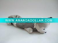 Wholesale Plush animal toy pencil bag