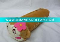 Wholesale plush pen bags/lovely pencil bags, PB-29
