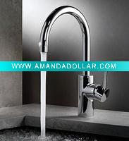 single kitchen bathroom faucet