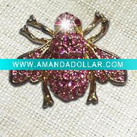 Wholesale New style alloy charm honeybees costume Brooch