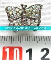 butterfly collar pin