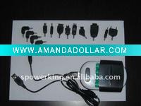Multiple mobile phone battery charger