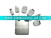 USB 2.0 Retractable mobile phone battery charger