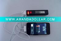Wholesale Emergency Mobile Phone Travel Charger Kit with LED Flashlight