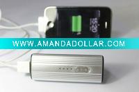 Portable battery charger