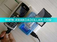 smart design lcd display usb universal battery charger