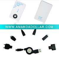 Wholesale mini universal battery charger travel set
