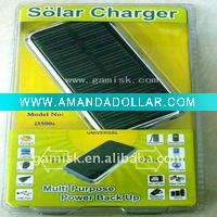 Wholesale wholesale china Solar Battery Charger With Flashlight 3500MAH