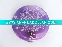 Wholesale Cosmetic mirror use silk screen of flower