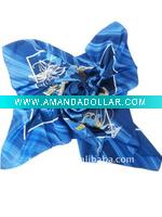 Wholesale Beautiful Flowers Square 100% Silk Scarves