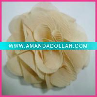 Wholesale handmade silk fabric flowers brooches
