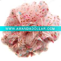 3'' Chiffon mesh silk flowers YL01228