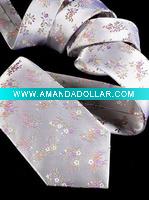 Wholesale Silk Flower Necktie