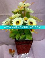 plastic chrysanthemum