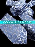 Silk Flower Necktie