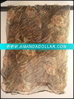 Wholesale flower printed silk hijab scarf NUS01KF068