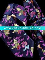Wholesale Silk Flower Necktie