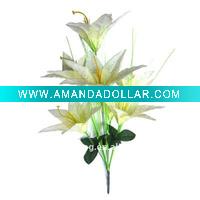 CTAF10028 lily artificial silk flowers