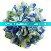 3'' Chiffon mesh silk flowers YL01233