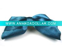 Wholesale New Fashion Barrette Hair Clip Silk Alloy Flower Blue