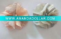 Wedding Silk Flower Brooch