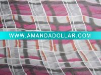 Wholesale printed flower silk chiffon fabric for ladying