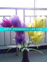 Wholesale Silk flower vivid with multy color