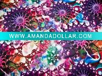 Wholesale polyester flower silk chiffon fabric