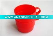 Wholesale 100ml lovely design plastic coffee cup