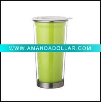 Wholesale 450ml Stainless Steel Liner Plastic Insulated Coffee Mug