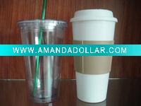 Wholesale (best selling ) Insertulated plastic coffee cups ST-P888