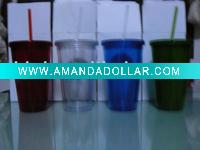 Wholesale acrylic products cups doublewall