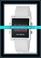 silicone led digital watch