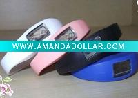 Wholesale fashion and sound silicone digital watch