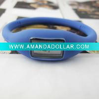 Silicone Blue Sports Watches Splash LCD Digital Unisex (NBW0LE6264-BU3)